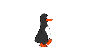 penguin walking animation